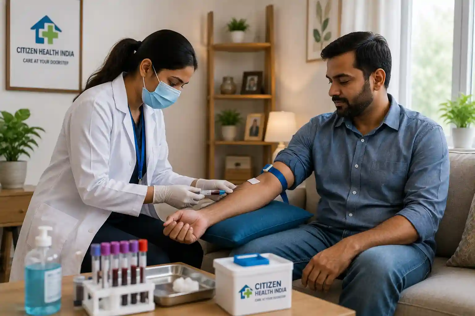 Blood test at home