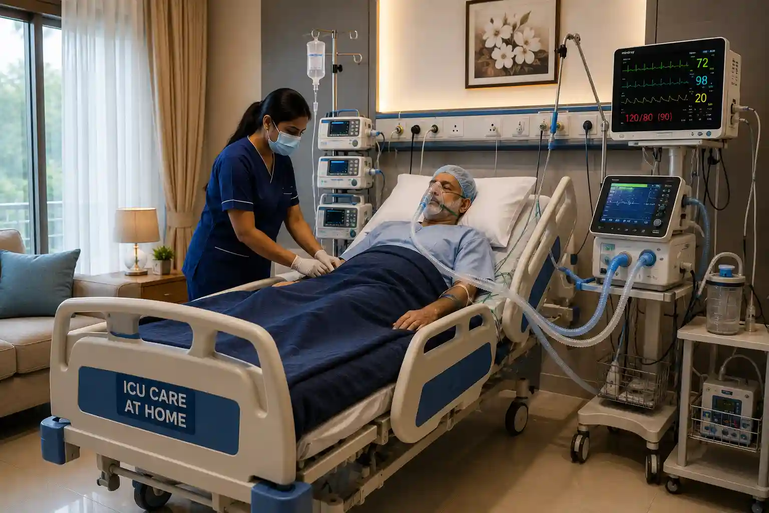 ICU setup at home