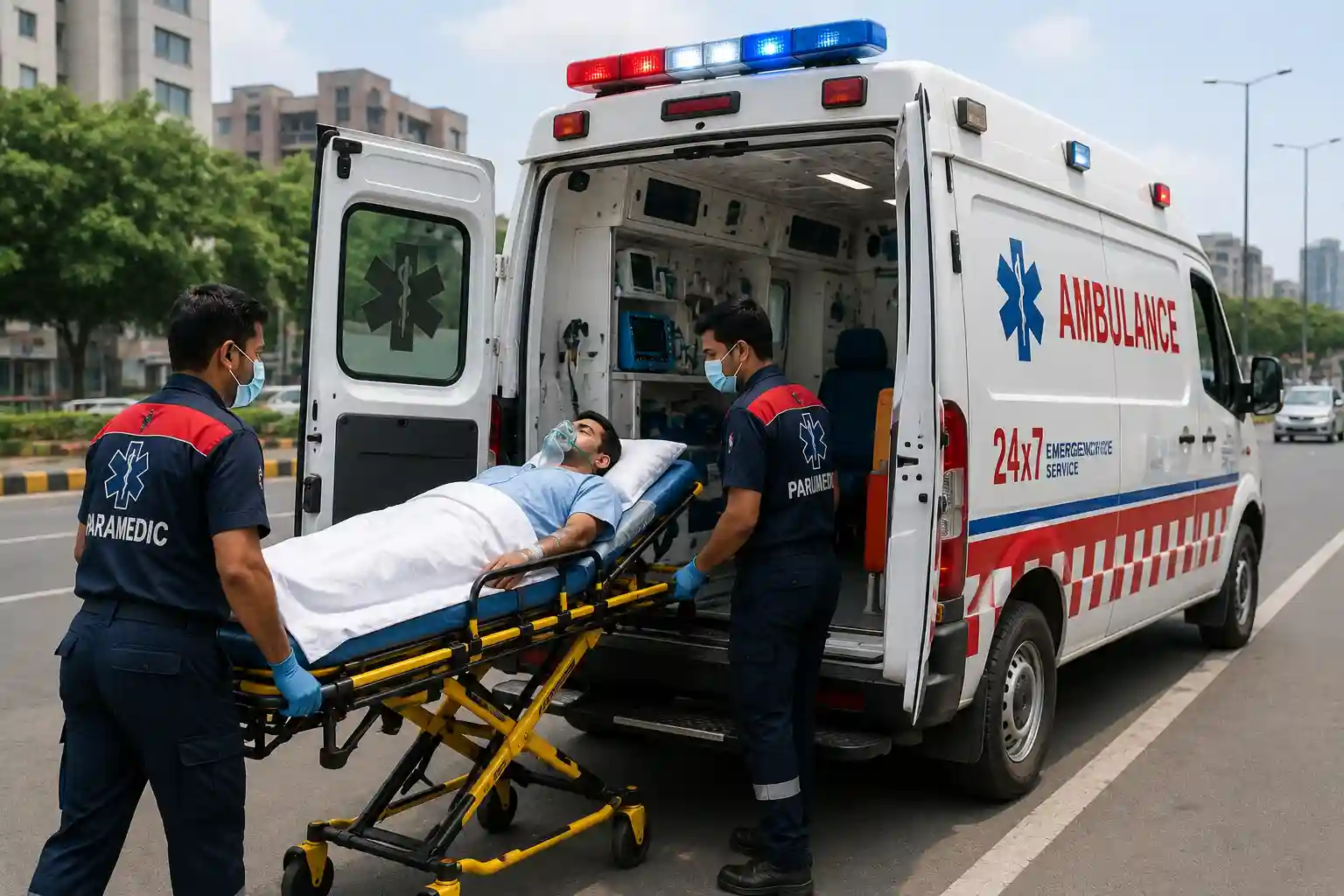 Road ambulance service
